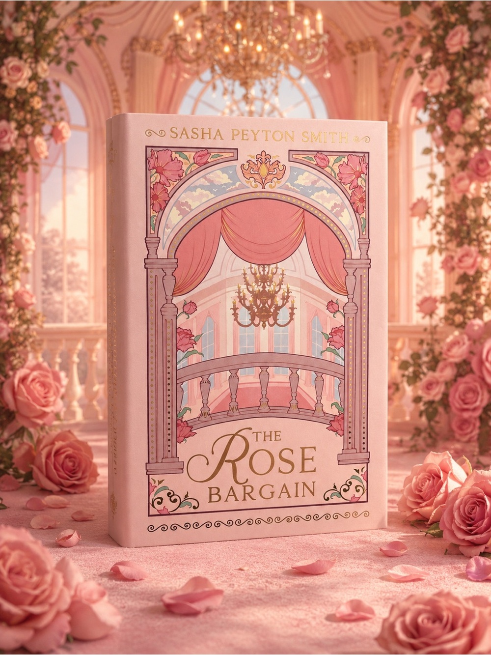 FairyLoot The Rose Bargain by Sasha Peyton Smith | Special Edition Hardcover